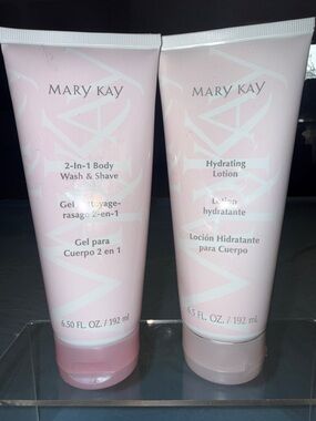 Mary Kay Pink 2-in-1 Body Wash & Hydrating Lotion Duo
